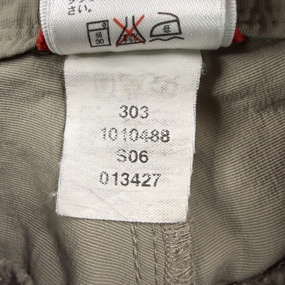 The North Face Vintage Womens 6 Nylon Hiking Pants Khaki Outdoor Trail 00s - Picture 7 of 12